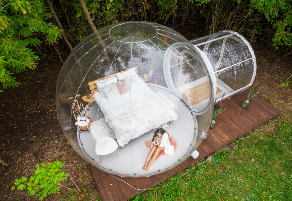 inflatable bubble tent review