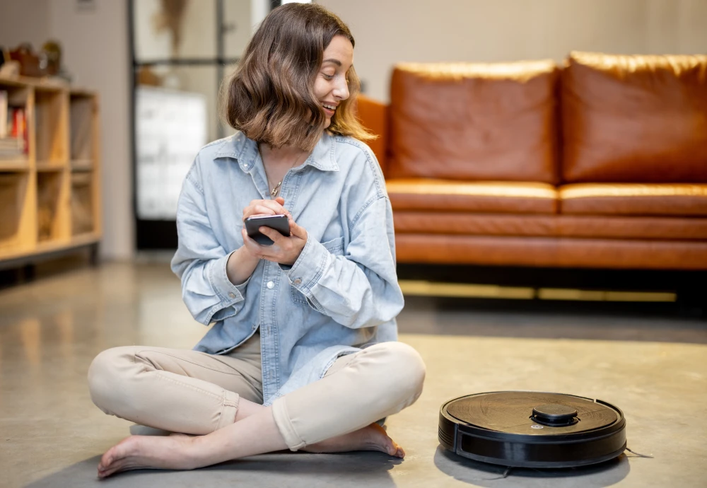 big robot vacuum cleaner